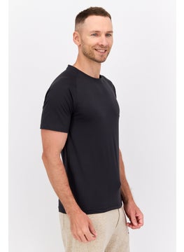 Legend Men Sportswear Fit Short Sleeves Training T-shirt, Charcoal Black  - Image 4