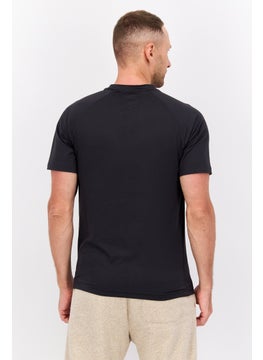 Legend Men Sportswear Fit Short Sleeves Training T-shirt, Charcoal Black  - Image 2