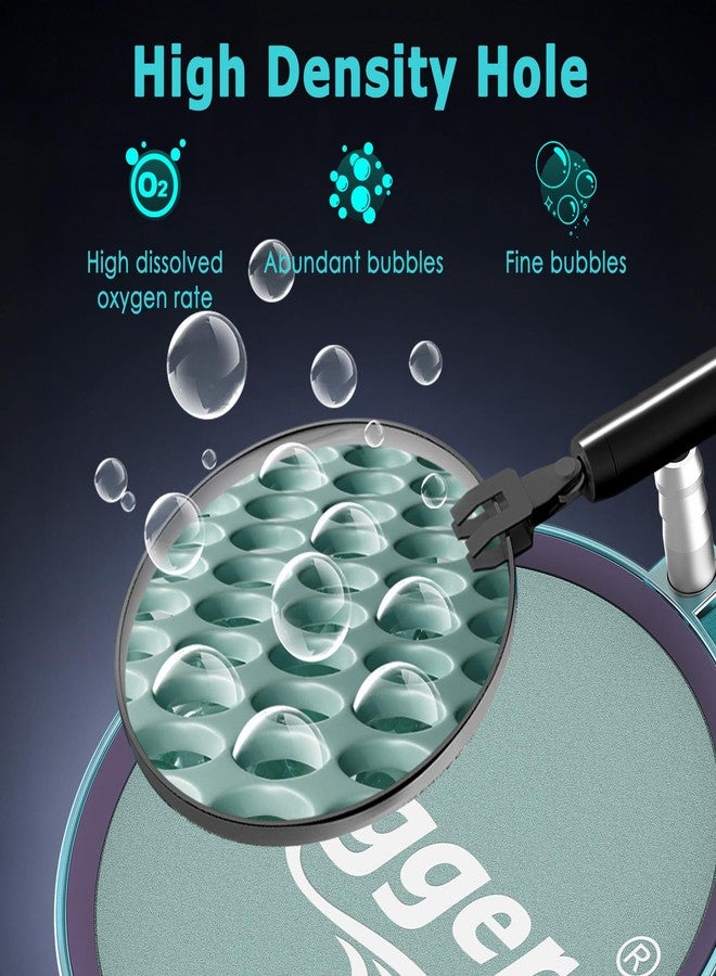 hygger Aquarium Air Stone 3 Inch, Fish Tank Bubbler Stone, Air Bubble Aerator Oxygen Diffuser, Air Pump Accessories for Aquariums, Fish Tanks, Hydroponics and Ponds - Image 2