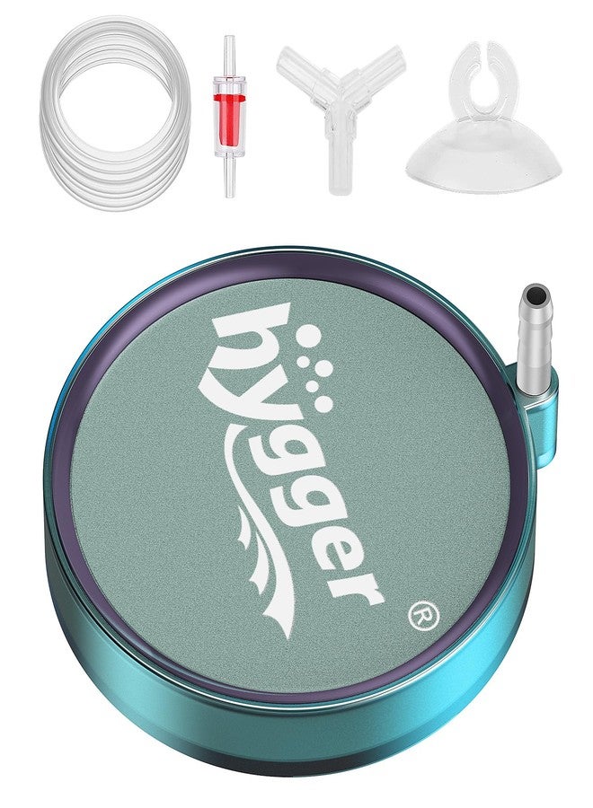 hygger Aquarium Air Stone 3 Inch, Fish Tank Bubbler Stone, Air Bubble Aerator Oxygen Diffuser, Air Pump Accessories for Aquariums, Fish Tanks, Hydroponics and Ponds - Image 1