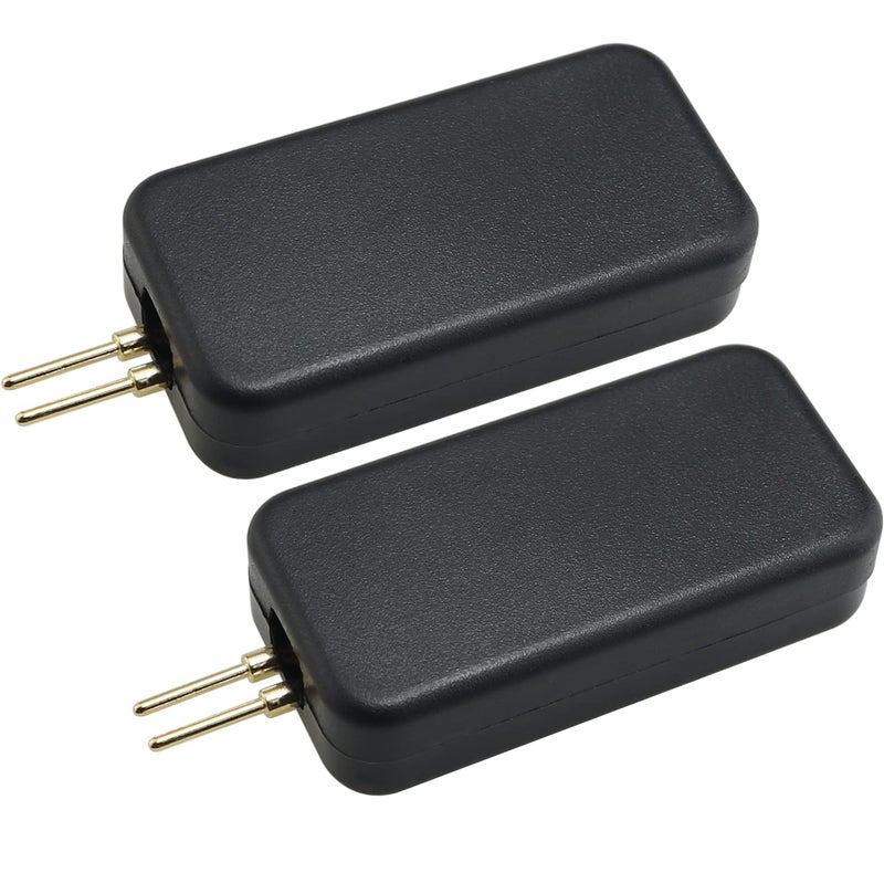 MEETOOT 2pcs Universal Car SRS Airbag Simulator Tester Fault Finding Repair Tool Diagnostic Device Repair Tool Airbag Simulator Testing Instrument