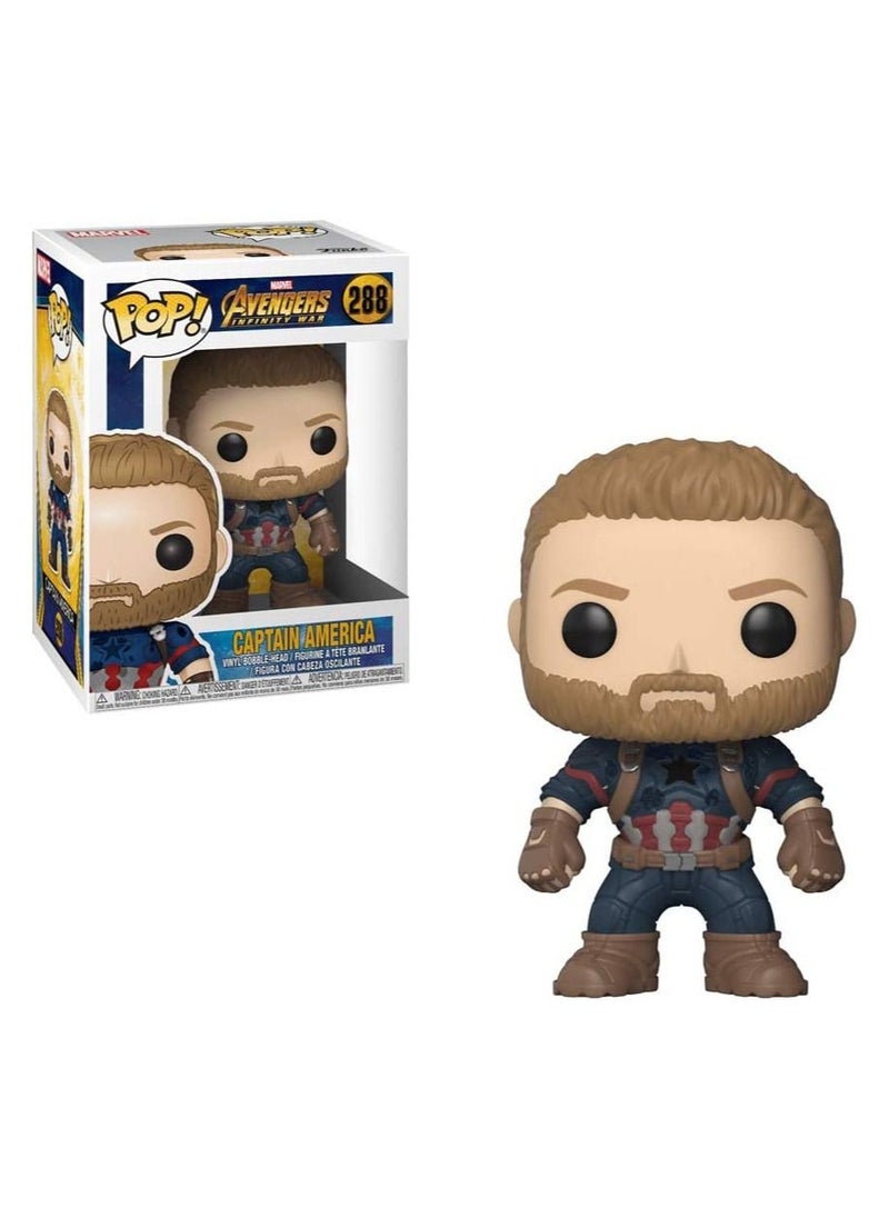 FUNKO POP - Funko Pop! Marvel Avengers Captain America - Image 1