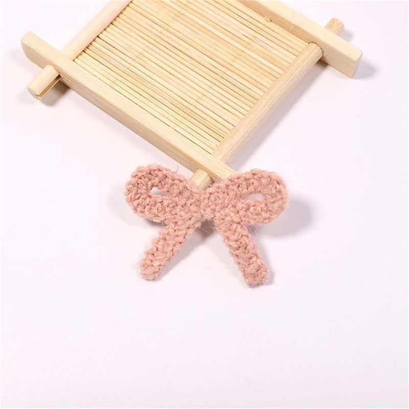 ضوء القهوة ربطة عنق مطرزة خياطة على بقع التطريز للملابس سترات 10 قطعة - Image 5