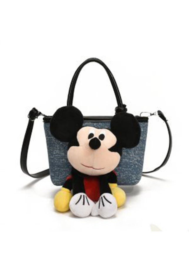 JCB CHIC حقيبة ميكي بوكيت من تصميم مصمم، حقيبة كتف متعددة الوظائف، حقيبة يد كلاسيكية للاستخدام اليومي للسفر في الهواء الطلق وحقيبة ظهر وهدية عيد ميلاد للأطفال - Image 1