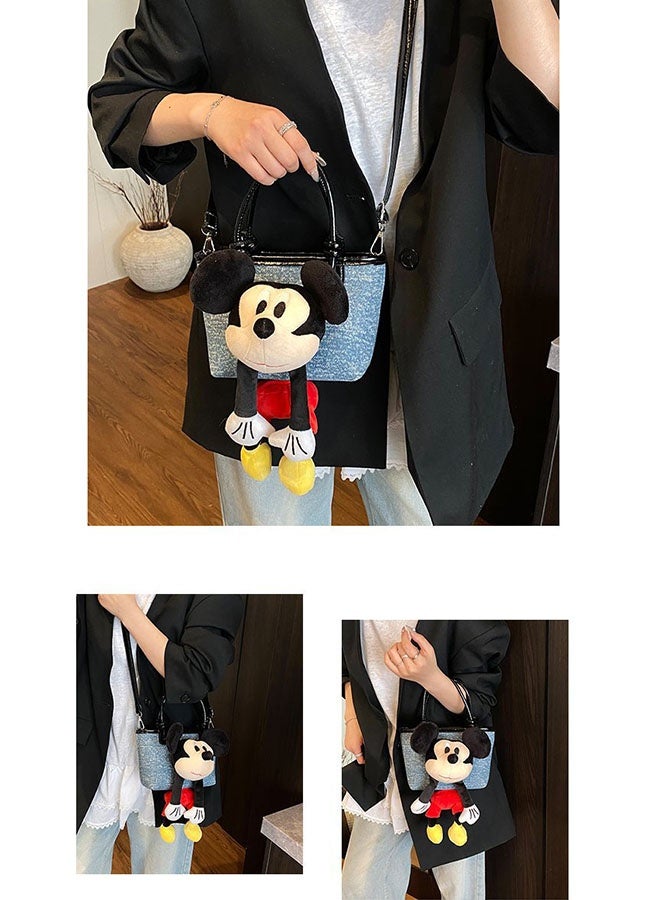 JCB CHIC حقيبة ميكي بوكيت من تصميم مصمم، حقيبة كتف متعددة الوظائف، حقيبة يد كلاسيكية للاستخدام اليومي للسفر في الهواء الطلق وحقيبة ظهر وهدية عيد ميلاد للأطفال - Image 4