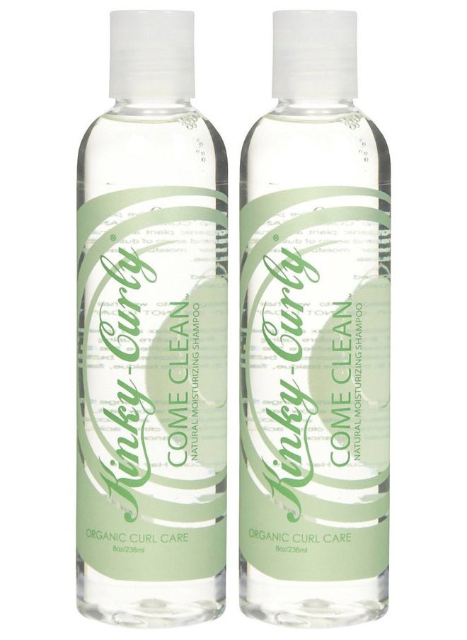 Kinky Curly Come Clean Shampoo - 8 oz - 2 pk 