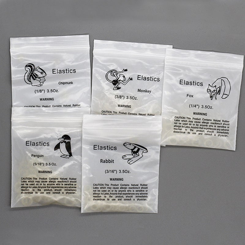 Dental Rubber Bands 2 White High Elasticity Orthodontic Bands - Superior Color Stability Braces Elastics for Orthodontics - Image 2