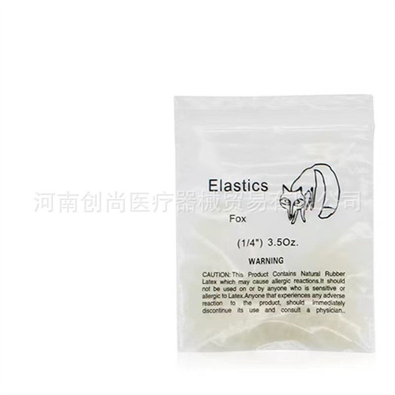 Dental Rubber Bands 2 White High Elasticity Orthodontic Bands - Superior Color Stability Braces Elastics for Orthodontics - Image 4