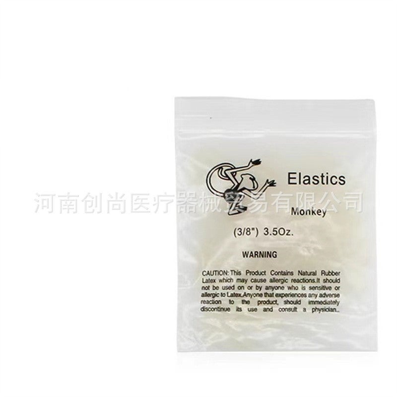 Dental Rubber Bands 2 White High Elasticity Orthodontic Bands - Superior Color Stability Braces Elastics for Orthodontics - Image 3
