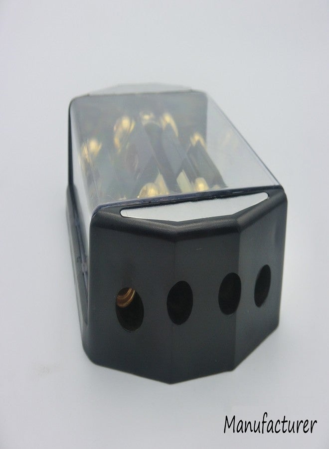 KCT IN-LINE ANL FUSE HOLDER 4 WAY 1x0GA-4x4GA WITH FUSE DISTRIBUTION BLOCK STEREO/AUDIO/CAR - Image 3