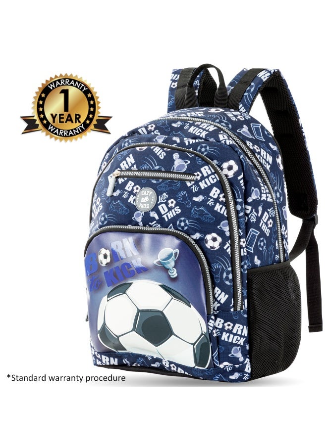 Eazy Kids Eazy Kids 18" Set of 3 Backpack w/ Lunch Bag and Pencil Case - Football  - Image 2