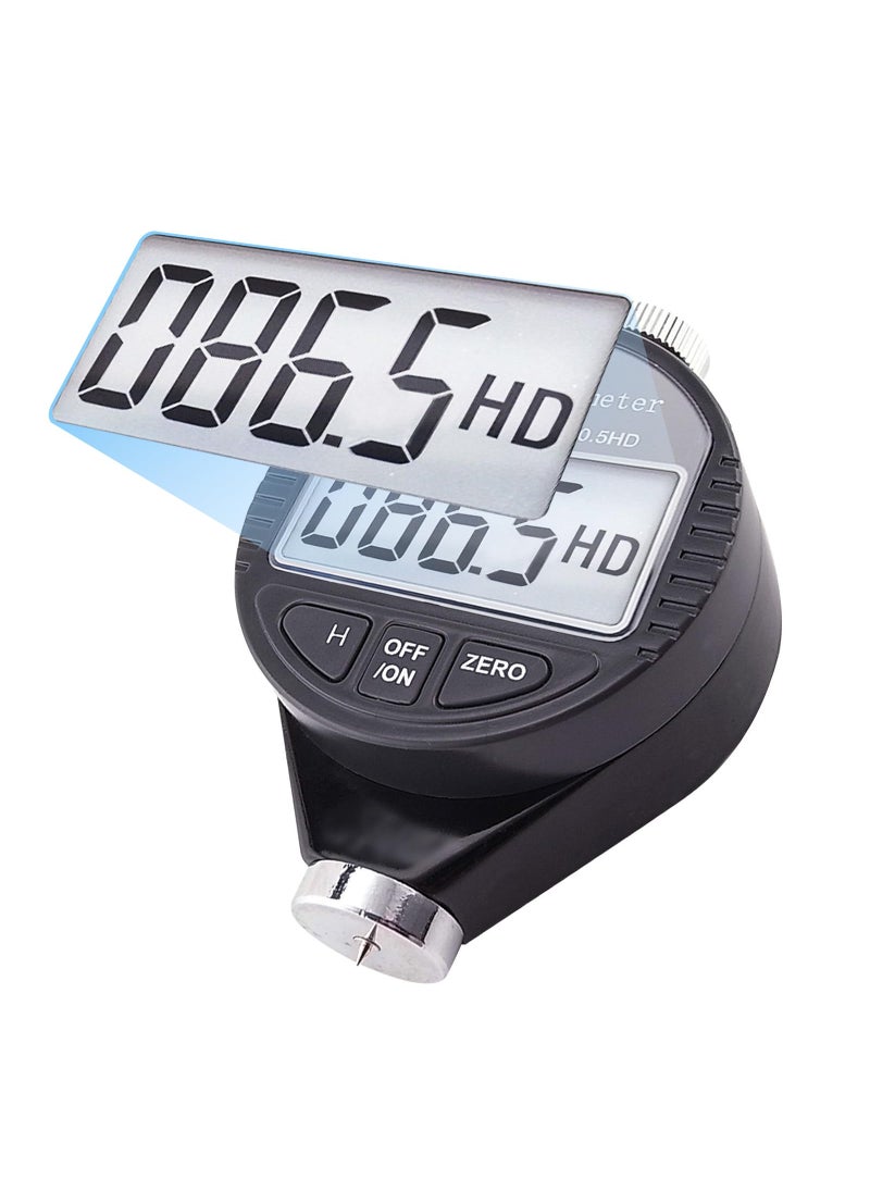GAIN EXPRESS Shore D Hardness Tester Meter Portable 0-100HD Digital Durometer D for Rubber, Tire, Plastic, Thermal Plastic, Flooring, Bowling Ball with Large LCD Display  - Image 1