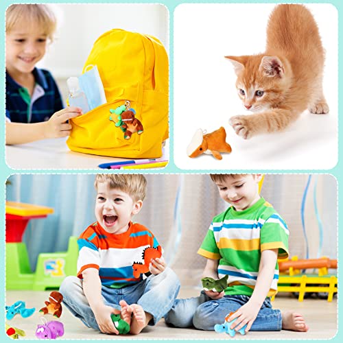 Aoriher 20 Pack Plush Mini Dinosaur Stuffed Animal Bulk Dinosaur Party Favors Toys Soft Dino Figures Assortment Cute Dino Plush Easter Bags Filler Valentine Gift for Boys Girls - Image 5