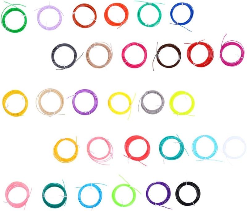 30pcs Filament Refills for Printing Pen Filament Plus Gradient Printer Printing Supplies - Image 1