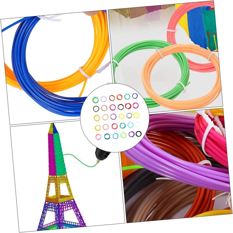 30pcs Filament Refills for Printing Pen Filament Plus Gradient Printer Printing Supplies - Image 5