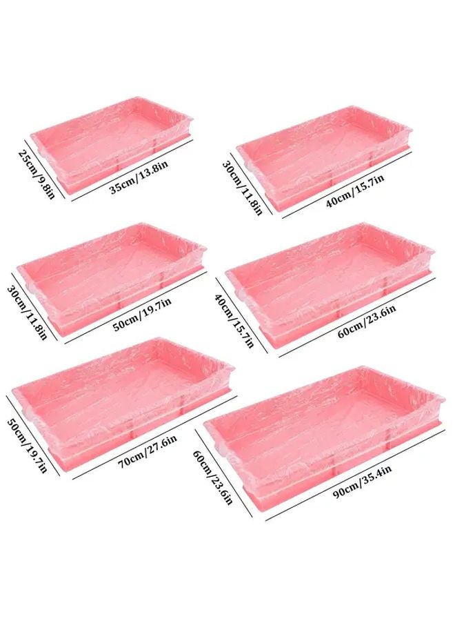50 Pcs Stretchable Pet Cage Liners Disposable Tray 50x30cm Leak Proof Small Pet Supplies - Image 3