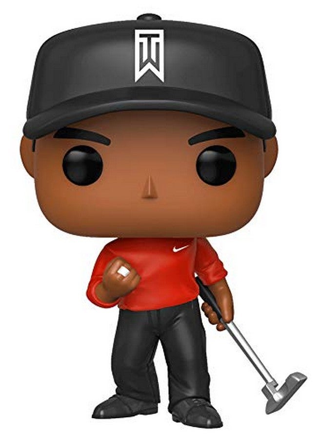 Funko Funko Pop! Golf: Tiger Woods (Red Shirt)  - Image 3