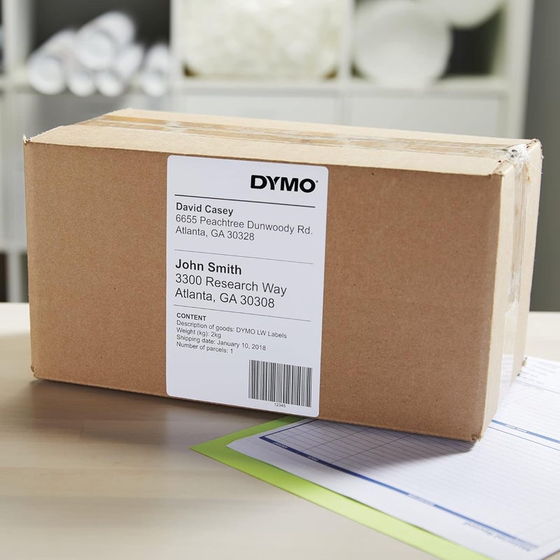 DYMO Authentic LW Extra-Large Shipping Labels for LabelWriter 5XL and 4XL Printers - 1 Roll of 220 Labels, 4" x 6" (10.2 cm x 15.2 cm), White - Image 5