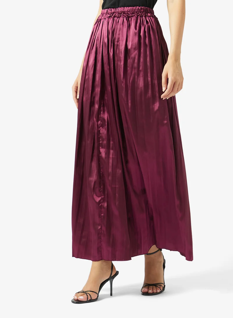 Khizana  Knit Cardigan & Pleated Skirt Set for Women | Best Price UAE
