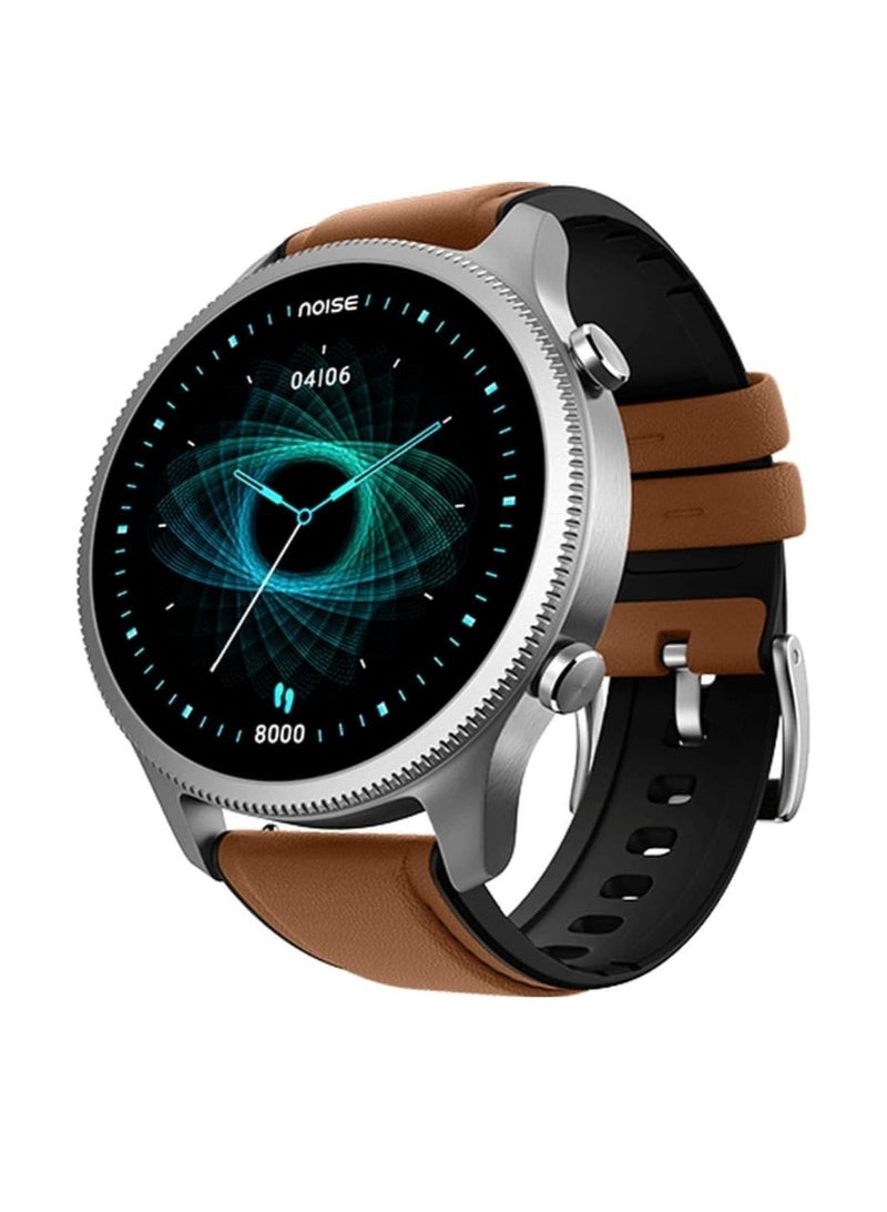 ساعة ذكية Halo مقاس 22 مم، شاشة AMOLED، لون بني كلاسيكي - Image 1