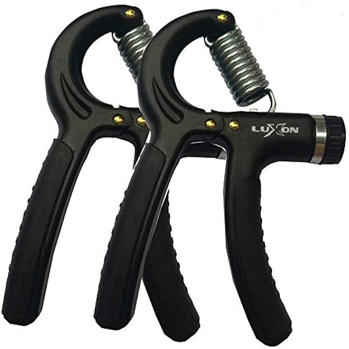 Luxon Hand Grip, Adjustable Hand Gripper Exerciser 22-110 Lbs (10-50Kg), Hand Squeezer, Forearm Grip, Hand Exercise, Finger Strengthener (2 Pack) - Image 2