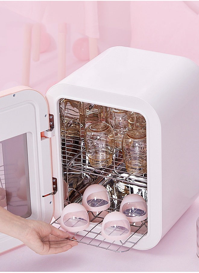 LOCUS - Smart UV Disinfection Box - Sterilization And Drying Function - Baby Bottle And Clothing Sterilization Cabinet - Double Layer And Double UV Light - 20L - Image 1