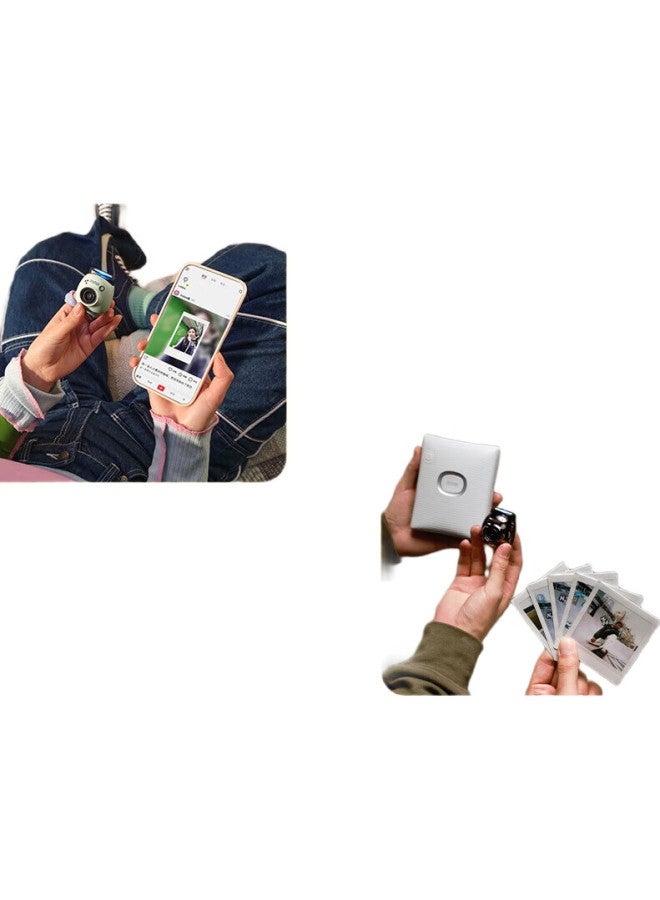 Instax Instax Fuji Instax Instant Camera, Ccd Smart Camera, Pal, Succulent Green, Student Toy Camera, Single Camera With Standard Accessories - Image 2