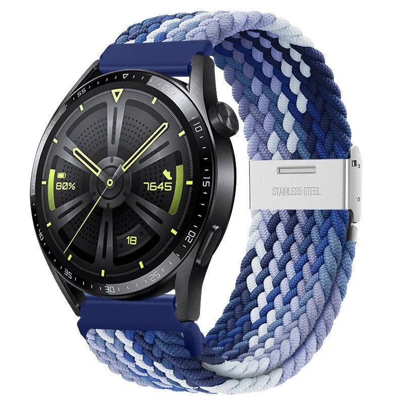 Y&D Nylon Woven 20mm 22mm Smartwatch Wrist Strap Band Replacement Watch Bracelet for Samsung Galaxy Watch 7 GT3  for Huawei GT4 - Image 1