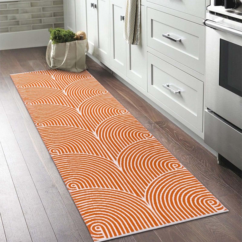 Tiffasea Washable Runner Rug 2'x6'  Hallway Runner Rug Long Kitchen Rugs Laundry Room Rug Cotton Woven Area Rug Entryway Rug Throw Rugs Indoor Outdoor Rugs for Bedroom/Bathroom/Living Room - Image 1