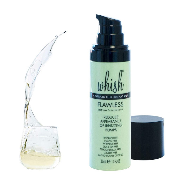 Whish Flawless Post Wax & Shave Serum, 1 Fl Oz After Shave Bottle - Image 4