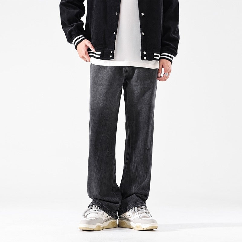 Unisex Classic Denim Jeans Loose Fit Daily Outdoor Wear - Image 4