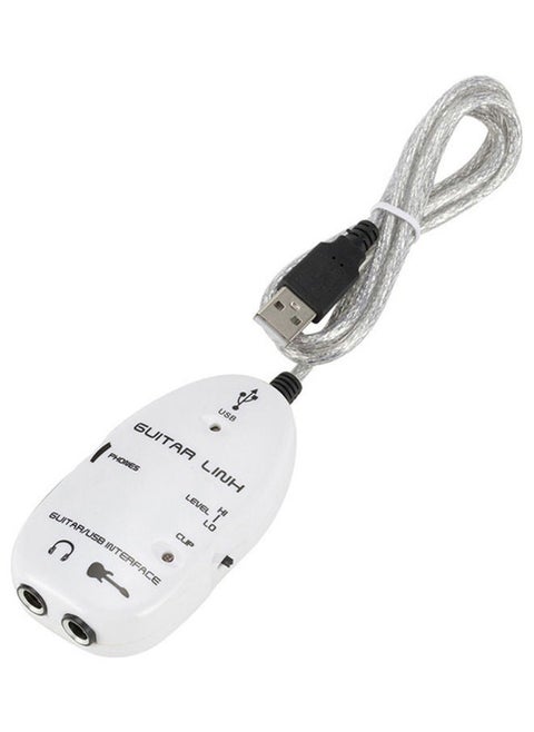 Guitar To USB Interface Link Cable Adapter