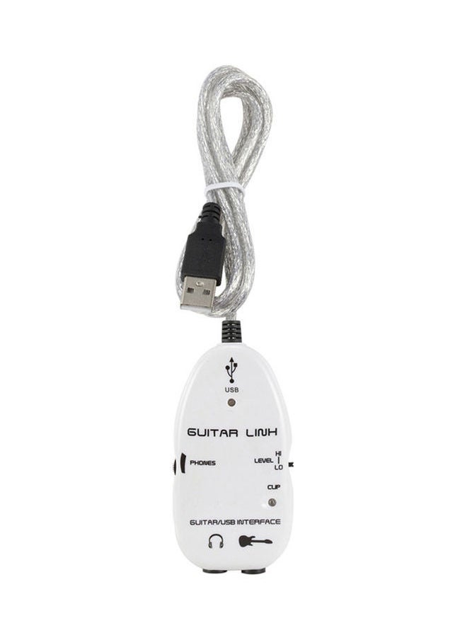 Guitar To USB Interface Link Cable Adapter