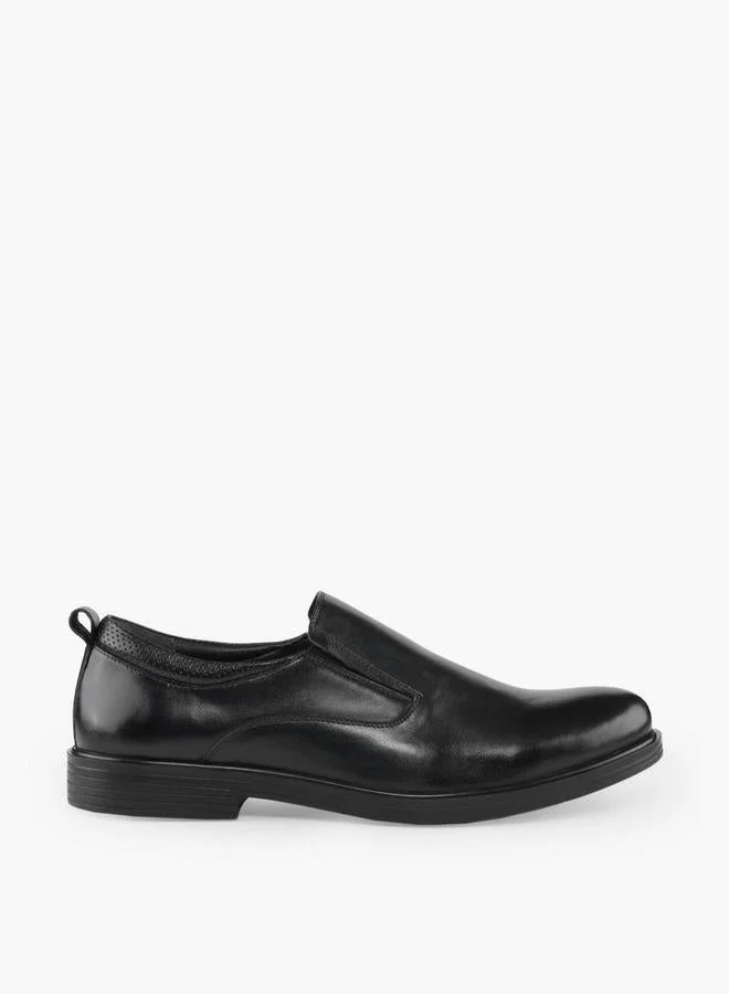 دوتشيني Men Leather Slip-On Loafers