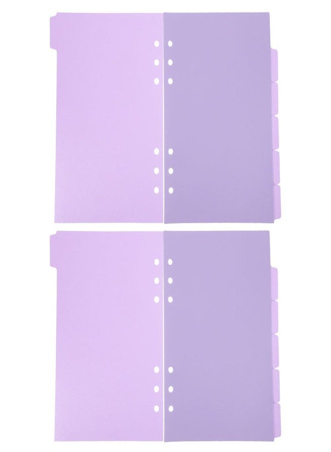 SHINEOFI Office Binder Dividers with 12 Tabs Notebook Index Dividers for Organizing Reports Presentations and Daily School or Work Notebooks 8.26 X 5.82 Inch - Image 1