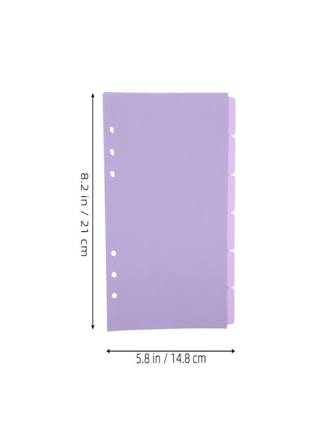 SHINEOFI Office Binder Dividers with 12 Tabs Notebook Index Dividers for Organizing Reports Presentations and Daily School or Work Notebooks 8.26 X 5.82 Inch - Image 2