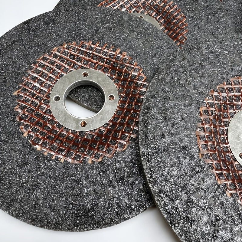 5 Inch 125mm Mesh Wear Resistant Grinding Wheel Disc Concave Center Design Metalworking Tool Durable Double Mesh Structure for Projects Home Renovations Professional Use Without Electricity - Image 5