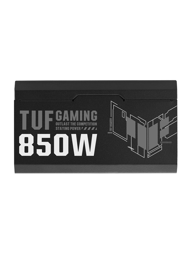 ASUS TUF Gaming 850W ATX Power Supply Unit, 80 Plus Gold Certification, Fully Modular, 135mm Fan, Dual Ball Fan Bearings, Axial-tech Fan Design, Military-grade | 90YE00S2-B0NA00 Black - Image 5