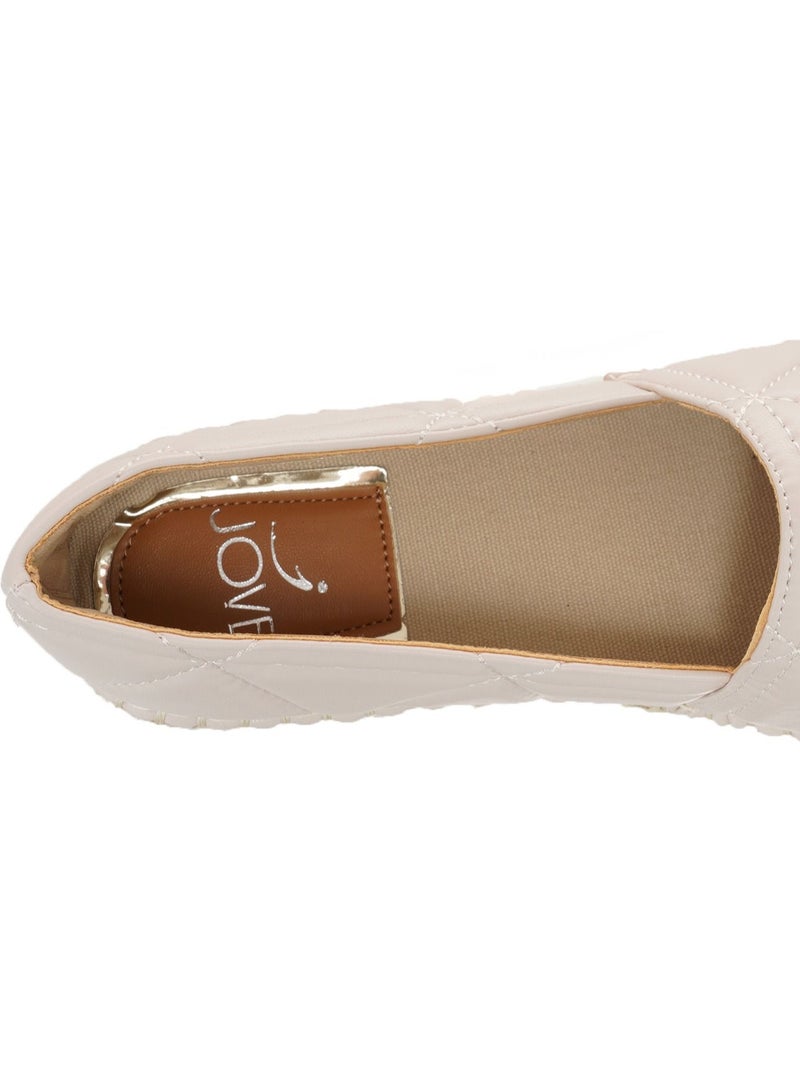 JOVE Women's Casual Espadrilles Off White - Image 5