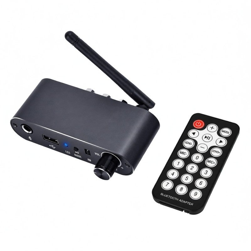 Gtmedia Digital to Analog Audio Converter with BT 5.2 U Disk Play - Optical Coaxial Input 3.5mm R/L Output for TV Amplifiers - Image 1