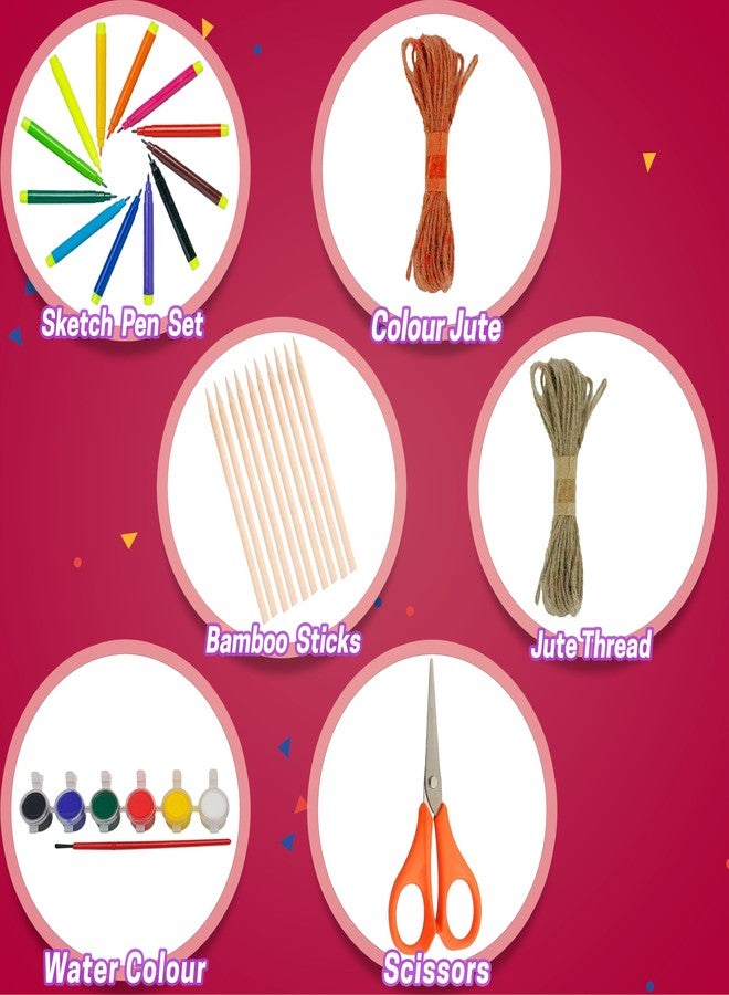 STEMTICS DIY Craft Kit for Kids | Beginner Craft Set | Art & Craft Set for Girls & Boys Age 4-8 | Fun Art and Craft Kit for Kids Age 3-10 - Image 3