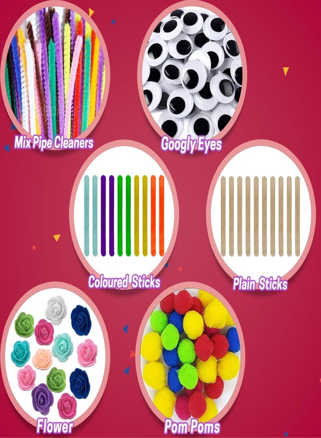 STEMTICS DIY Craft Kit for Kids | Beginner Craft Set | Art & Craft Set for Girls & Boys Age 4-8 | Fun Art and Craft Kit for Kids Age 3-10 - Image 5