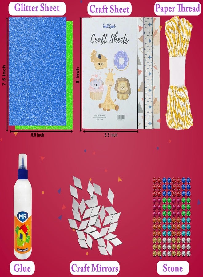 STEMTICS DIY Craft Kit for Kids | Beginner Craft Set | Art & Craft Set for Girls & Boys Age 4-8 | Fun Art and Craft Kit for Kids Age 3-10 - Image 4
