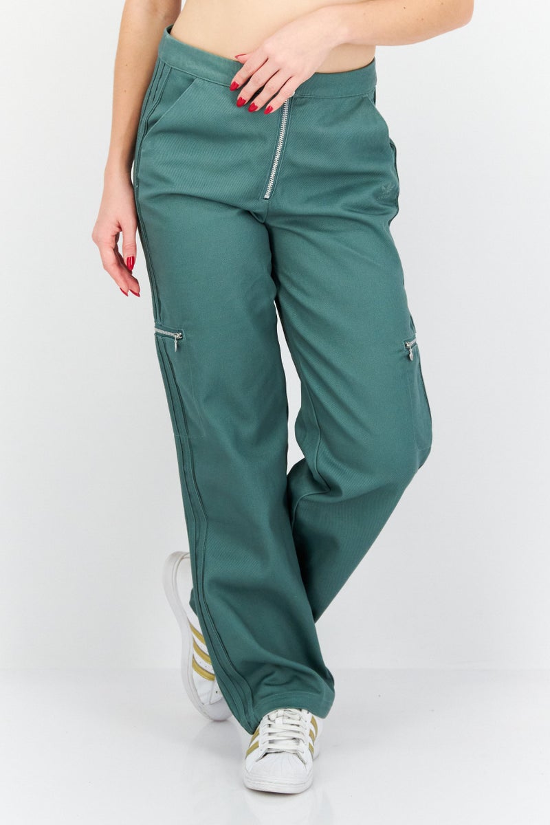 adidas Originals Women Sportswear Fit Training Track Pants, Green - Image 1