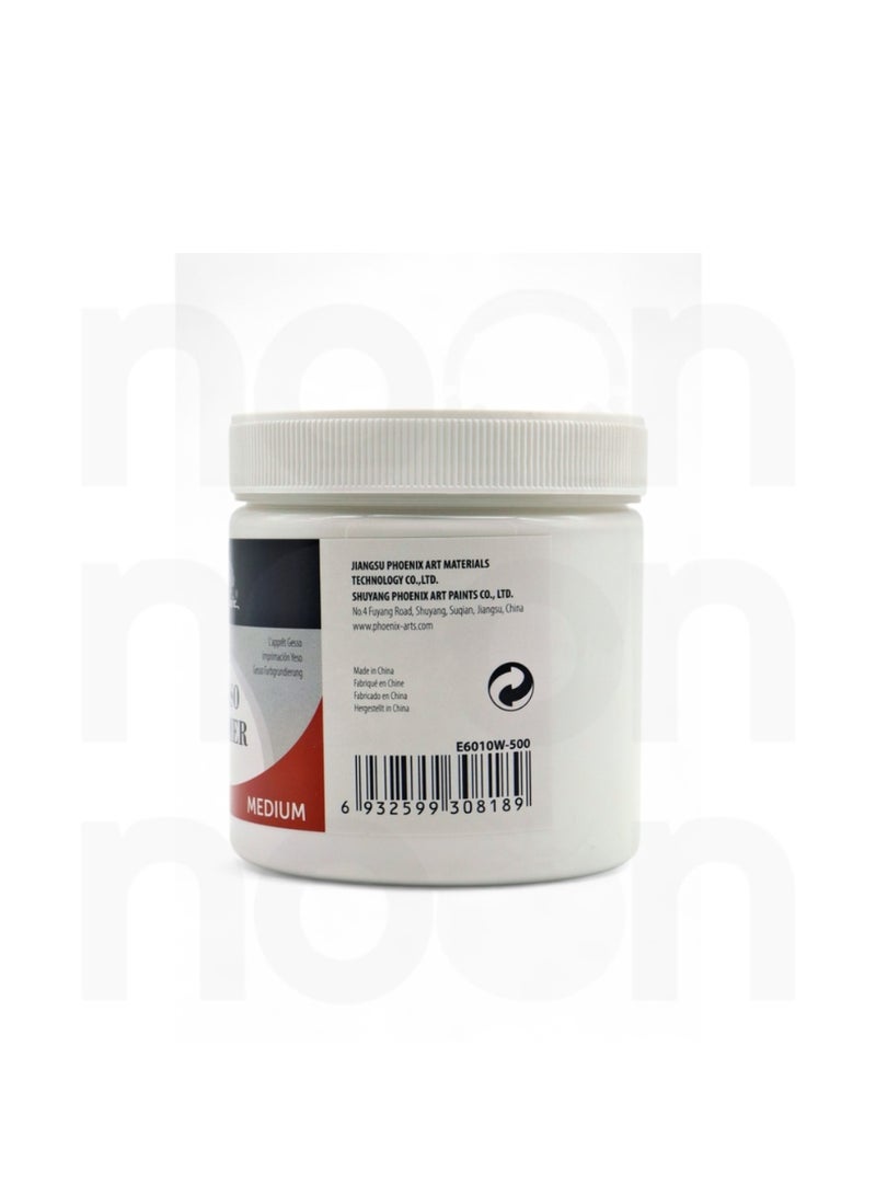 Phoenix Universal Gesso Primer White 500ml - Image 4