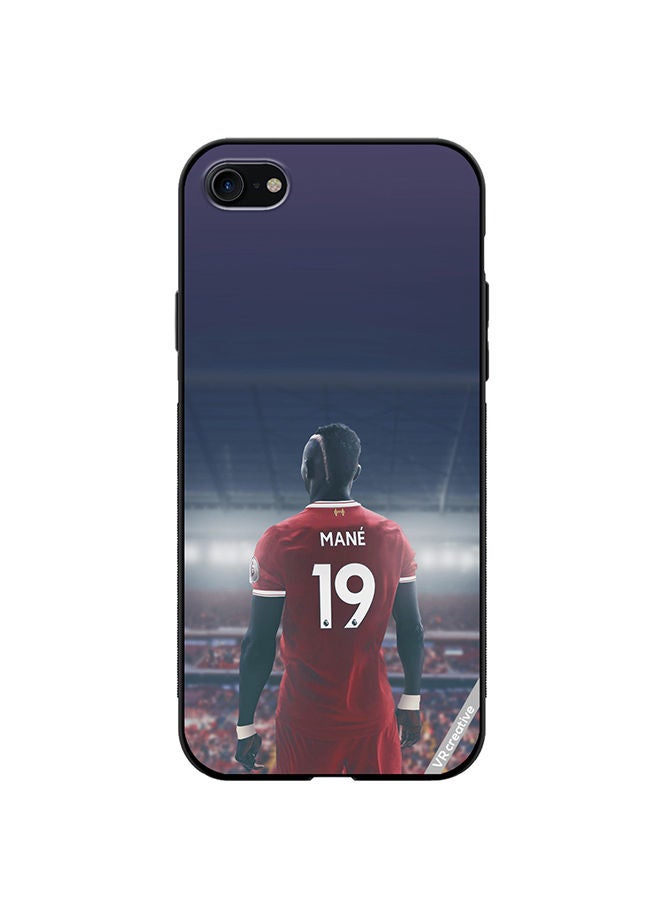 VR CREATIVE Protective Case Cover For Apple iPhone SE (2022) Sadio Mane Design Multicolour - Image 1