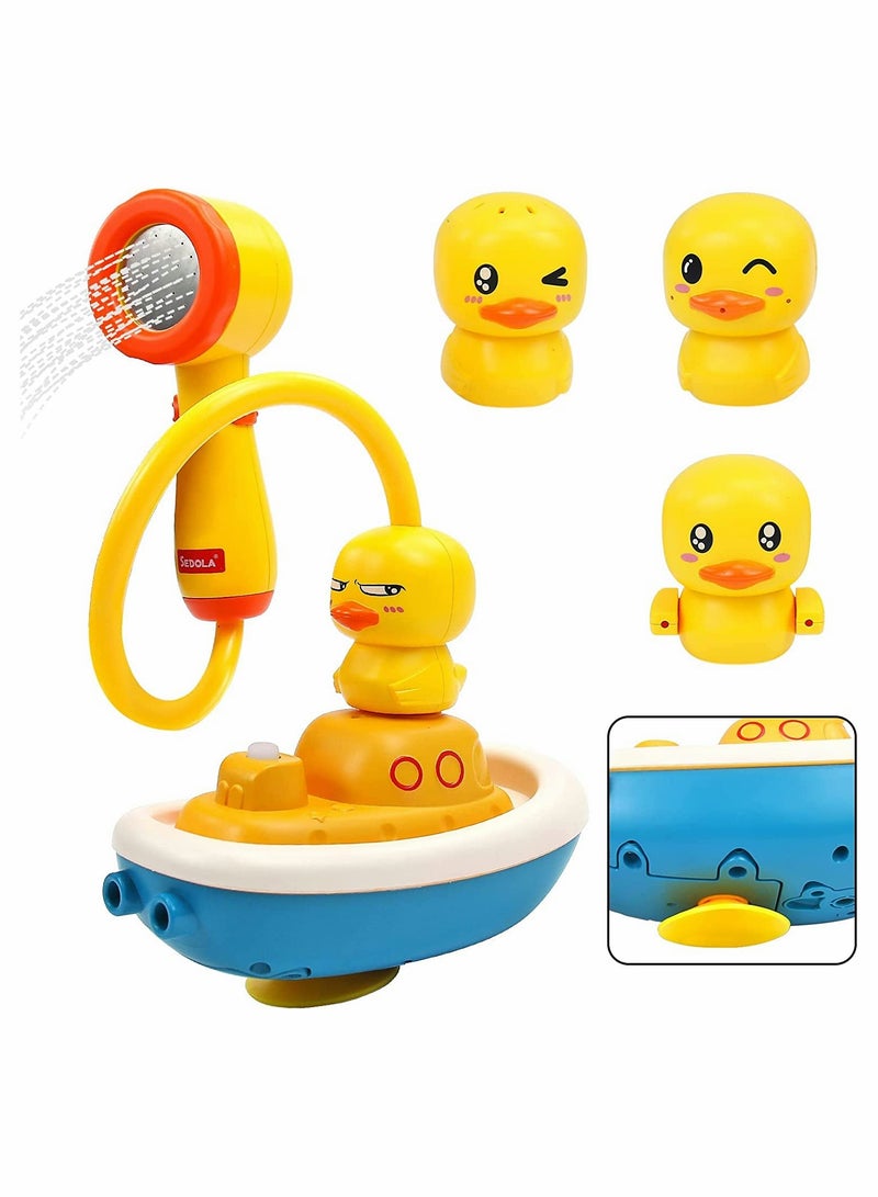 KASTWAVE Bath Toys for Children 1-3 Kids Bathtub Toys, Duck Water Toys Toddler Bath Toys - Image 1