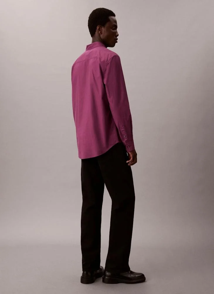 كالفن كلاين جينز Solid Classic Oxford Button-Down Shirt