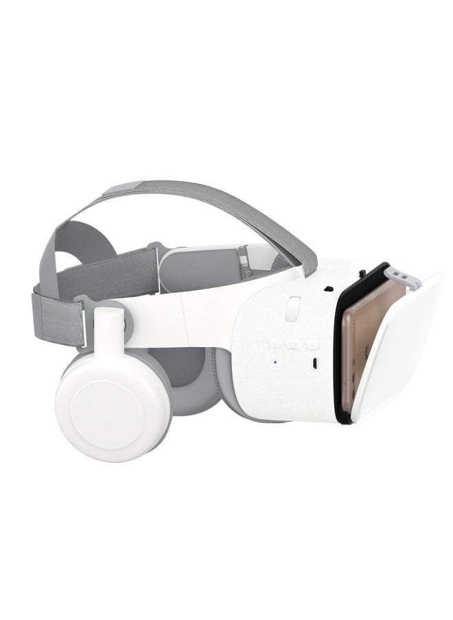 Generic - Bobovr Z6 Mini House Vr Glasses Bluetooth Wireless Headset Integrated Helmet 3d Virtual Reality Ar In Stock-Color:Z6 English + Handle White - Image 1