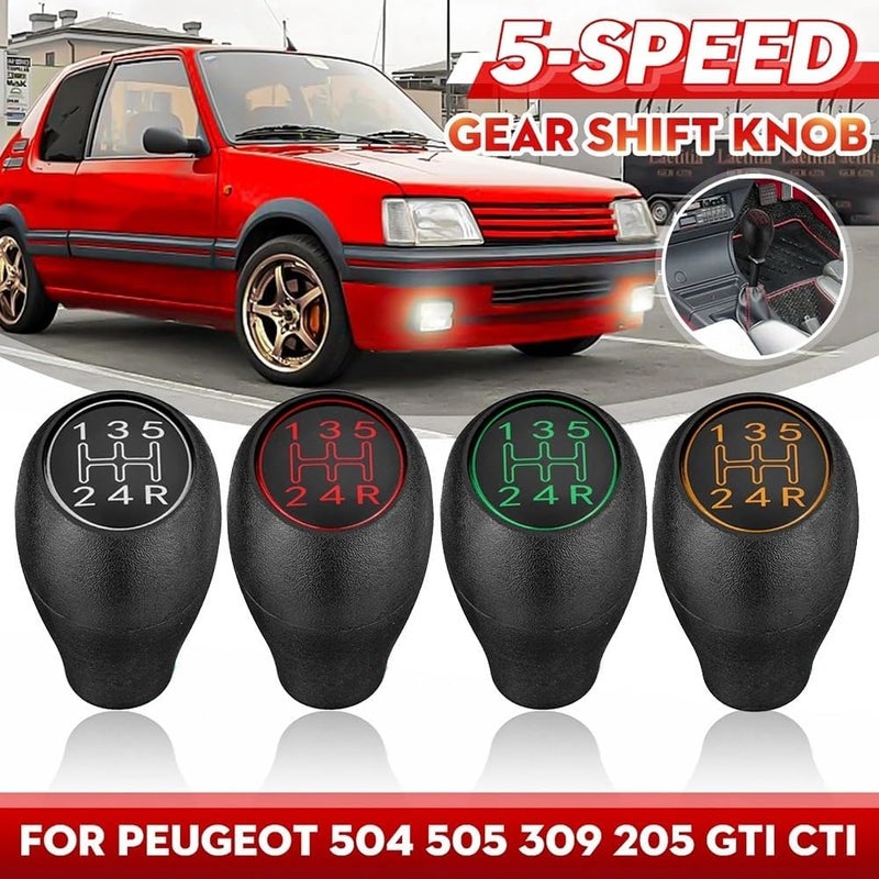 DEMULAX 5 Speed Manual Car Gear Shift Knob - Image 4